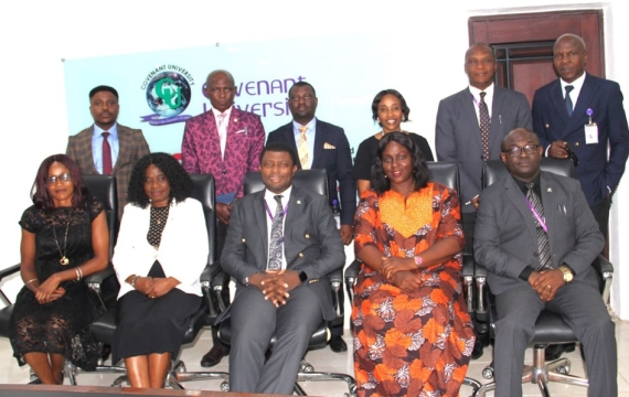 NUC Team Assesses Covenant University’s Masters’ in Strategic Leadership Programme