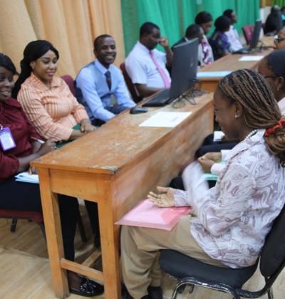 A Cross Section Of Cusas Candidates Undergoing Their Interviews